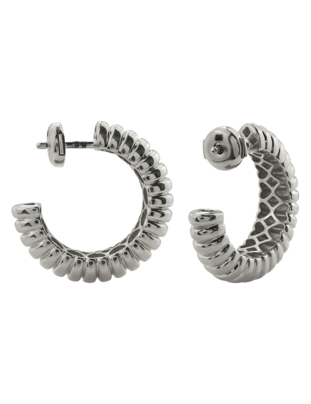 Серьги из белого золота 585 пробы